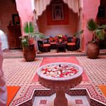 патио в марокканском стиле