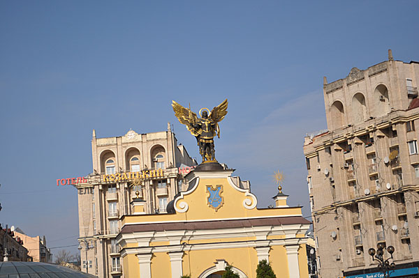 архангел Михаил, площадь Независимости, Майдан, Киев