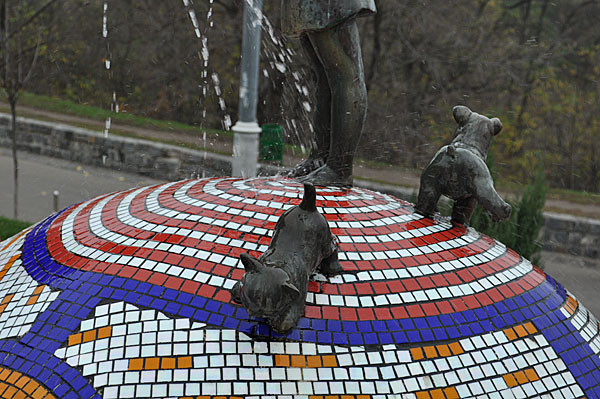 фонтан Пейзажная аллея, Киев