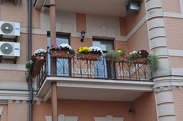 оформление балкона, Пейзажная аллея, Киев