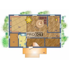 Проект двухэтажного дома из кирпича, идеальный вариант для большой семьи