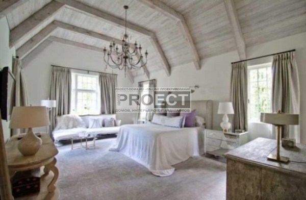 спальня шале | bedroom chalet