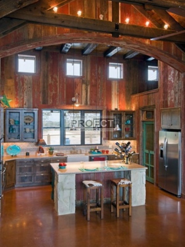 кухня в деревяном доме | идеи кухни