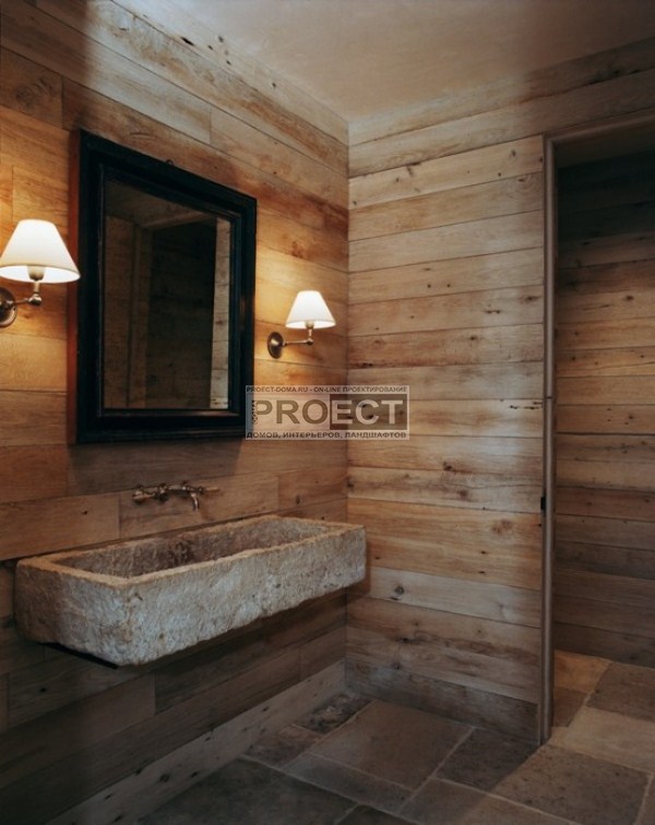 фото ванной комнаты | ванная комната в деревянном доме